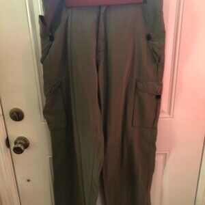 Khaki cargo pants